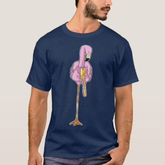 T-shirt Jus d'orange Flamant rose