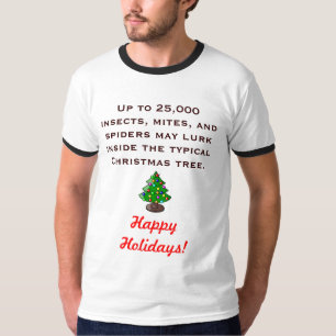 T-shirt Jusqu'à 25.000 insectes, acarides, et araignées