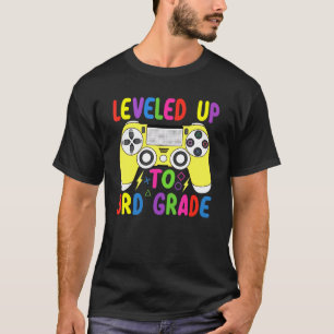 T-shirt Jusqu'À 3E Niveau De Contrôleur De Jeu Vidéo De Ni