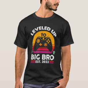 T-shirt Jusqu'à Big Bro Je vais être un Big Brothe