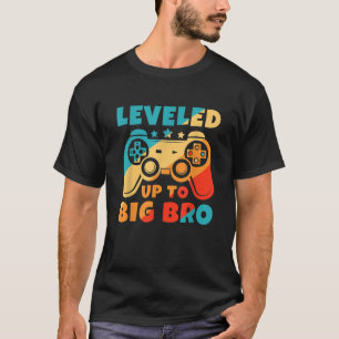 T-shirt Jusqu'à Big Bro New Brother Funny Gamer