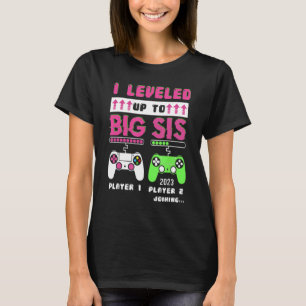 T-shirt Jusqu'À Big Soeur 2023 Mignonne Je Vais Être