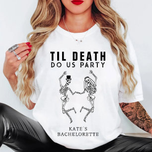 T-shirt Jusqu'à ce que la mort nous sépare, Couple de sque