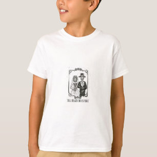 T-shirt Jusqu'à ce que la mort nous sépare Skeleton Mariag