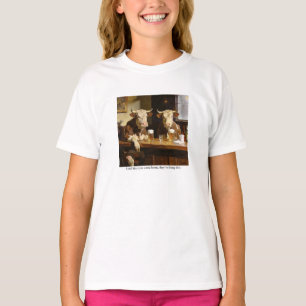 T-shirt Jusqu'à ce que les vaches reviennent à la maison,
