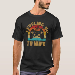 T-shirt Jusqu'À La Femme Drôle Jeu De Mariée Couples Matc