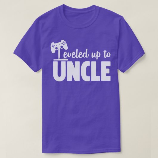 T-shirt Jusqu'À Oncle (Design devant)