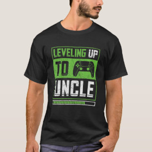 T-shirt Jusqu'À Oncle Vintage Gamer Grossesse Annou