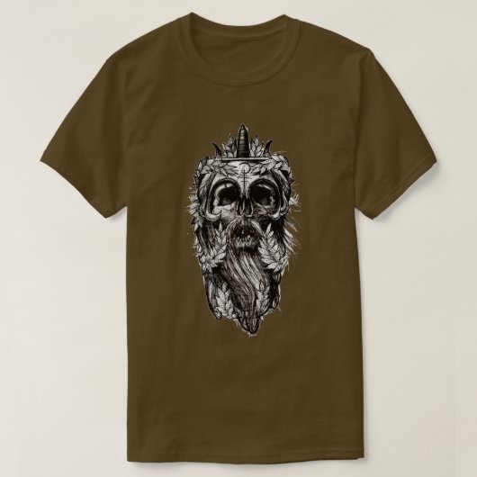 T-shirt Jusqu'à Valhalla (Design devant)