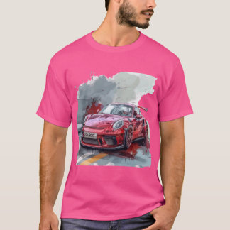 T-shirt Just a Boy Who Loy Cars - Jolie conception de voit
