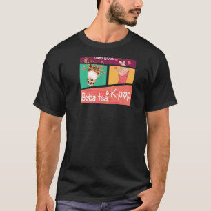 T-shirt Just A Girl Who Love Boba Tea & K pop Hallyu on