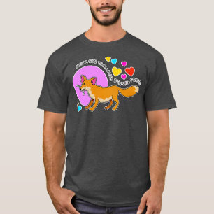 T-shirt Just a Girl Who Love Fennec Foxes for fox lovers