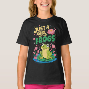 T-shirt Just a girl who loves frogs