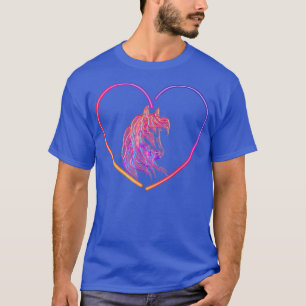 T-shirt Just a girl who loves to ride horses equestrian ho