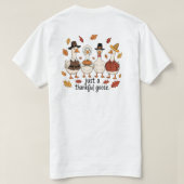 T-shirt Just a Thankful Goose (Design dos)