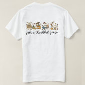 T-shirt Just a Thankful Goose, Funny Thanksgiving Goose (Design dos)