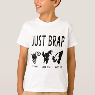 T-shirt just-brap-black.png
