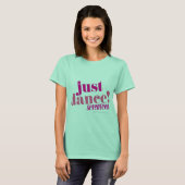 T-shirt Just Dance - Pink (Devant entier)
