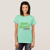 T-shirt Just Dance - Vert (Devant entier)