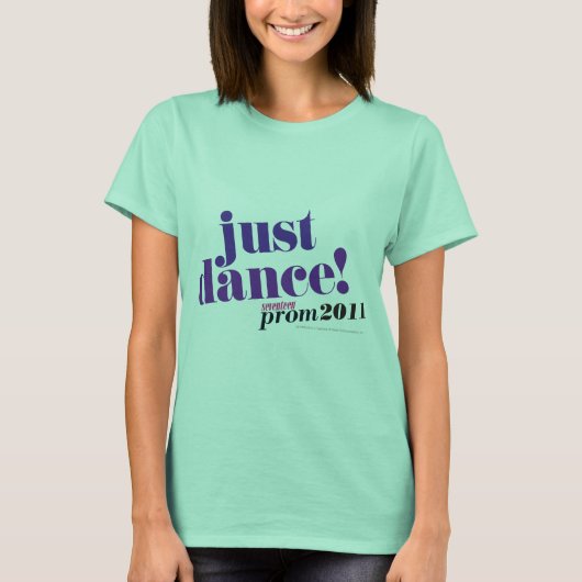 T-shirt Just Dance - Violet (Devant)