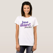 T-shirt Just Dance - Violet (Devant entier)