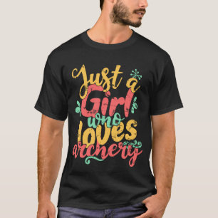 T-shirt Just Girl Who Loves Archery