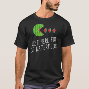 T-shirt Just Here For The Watermelon Summer Watermelon Ess