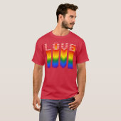 T-shirt Just Love fille (Devant entier)