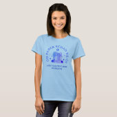 T-shirt JUST ONE MORE CHAPTER Hébreu Hanukkah (Devant entier)