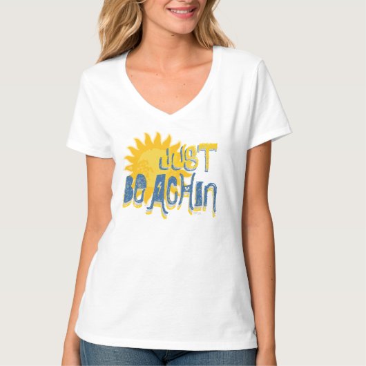 T-shirt Just PLAGE (Devant)