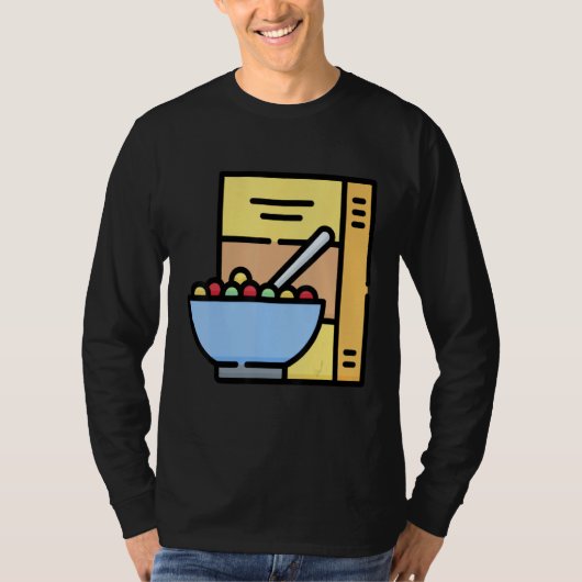 T-shirt Just Really Like Breakfast Cereal OK Cereal 1 (Devant)