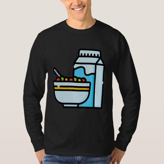 T-shirt Just Really Like Breakfast Cereal OK Cereal 5 (Devant)