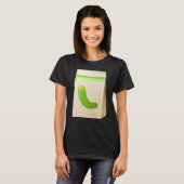 T-shirt Just Really Like Cucumbers Cucumber Pickle Vegetab (Devant entier)