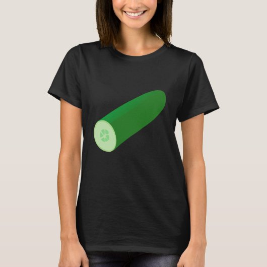 T-shirt Just Really Like Cucumbers Cucumber Pickle Vegetab (Devant)