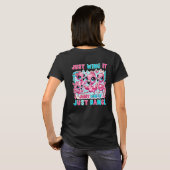 T-shirt Just Wing It & Just Dance - Ballet Flamant rose Ka (Dos entier)