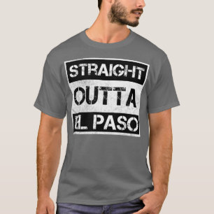 T-shirt Juste À Côté De El Paso Texas Vintage Distressed T