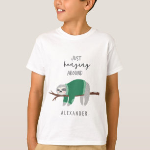T-shirt Juste accroché à la paresse