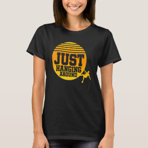 T-shirt Juste Accroché autour de Graphic Bouldering Boulde