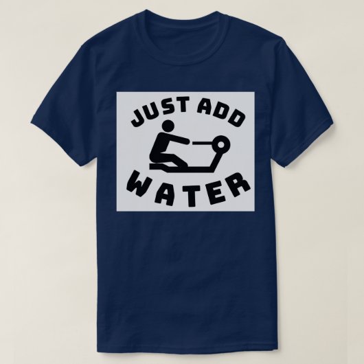 T-shirt Juste ajouter l'aération (Design devant)