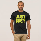 T-shirt juste bboy - jaune (Devant entier)