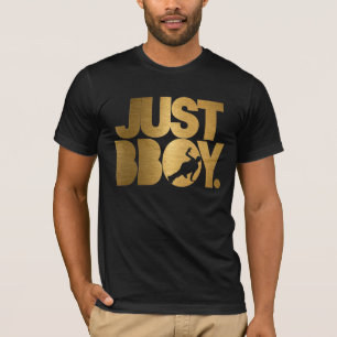 T-shirt juste bboy - or de faux