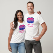 T-shirt Juste Bi Yourself : Connected Smiles Tee (Unisexe)