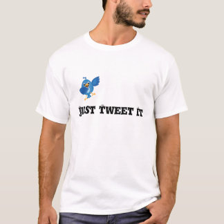 T-shirt Juste bip il gazouillement inspiré