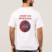 T-SHIRT JUSTE BOWLING DES USA (Dos)