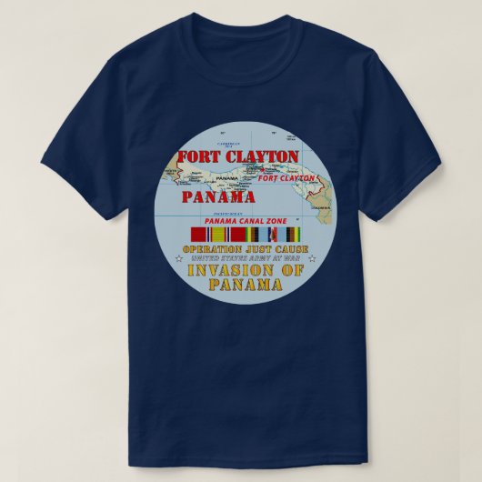 T-shirt Juste Cause Ft Clayton CZ w Map w Ribbons Svc (Design devant)