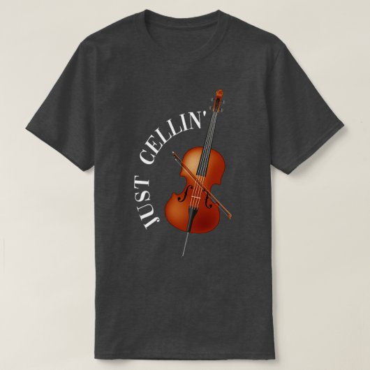 T-shirt Juste Cellin Cello (Design devant)