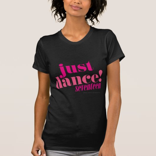 T-shirt Juste danse - rose (Devant)