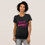 T-shirt Juste danse - rose (Devant entier)