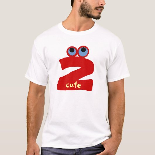 T-shirt Juste "deux" mignons ! (Devant)