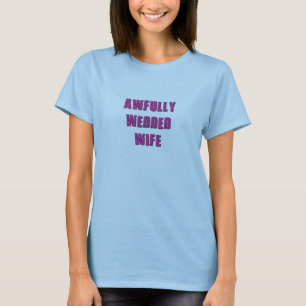 T-shirt Juste divorcé - épouse terriblement mariée